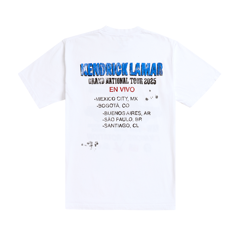 Kendrick Lamar Gloria Tire Service LATAM T-Shirt - GNT Official Store Kendrick Lamar Gloria Tire Service LATAM T-Shirt - GNT Official Store